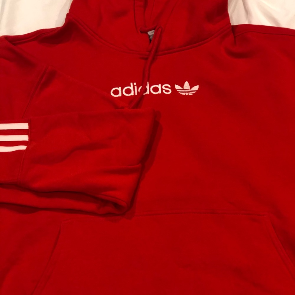 Red Adidas Hoodie